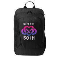 Bisexual Polyamory Symbol Why Not Both Bi Pride City Backpack