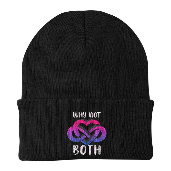 Bisexual Polyamory Symbol Why Not Both Bi Pride Beanie