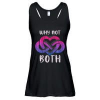 Bisexual Polyamory Symbol Why Not Both Bi Pride Ladies Essential Flowy Tank