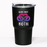 Bisexual Polyamory Symbol Why Not Both Bi Pride Tumbler