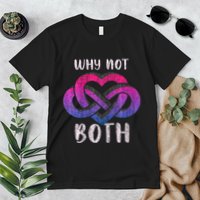 Bisexual Polyamory Symbol Why Not Both Bi Pride Premium T-Shirt