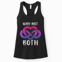 Bisexual Polyamory Symbol Why Not Both Bi Pride Womens Tank Top