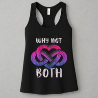 Bisexual Polyamory Symbol Why Not Both Bi Pride Womens Tank Top