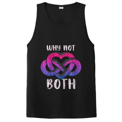 Bisexual Polyamory Symbol Why Not Both Bi Pride PosiCharge Competitor Tank