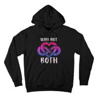 Bisexual Polyamory Symbol Why Not Both Bi Pride Tall Hoodie