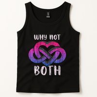 Bisexual Polyamory Symbol Why Not Both Bi Pride Tank Top