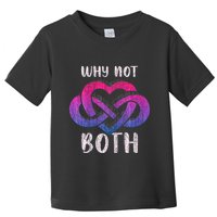 Bisexual Polyamory Symbol Why Not Both Bi Pride Toddler T-Shirt