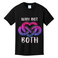 Bisexual Polyamory Symbol Why Not Both Bi Pride Kids T-Shirt