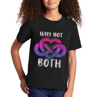 Bisexual Polyamory Symbol Why Not Both Bi Pride Kids T-Shirt