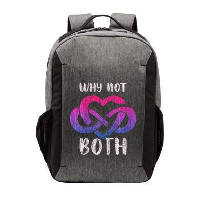Bisexual Polyamory Symbol Why Not Both Bi Pride Vector Backpack