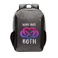 Bisexual Polyamory Symbol Why Not Both Bi Pride Vector Backpack
