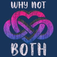 Bisexual Polyamory Symbol Why Not Both Bi Pride Infant Baby Jersey Bodysuit