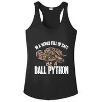 Ball Python Snake Be A Ball Python Cute Gift Ladies PosiCharge Competitor Racerback Tank