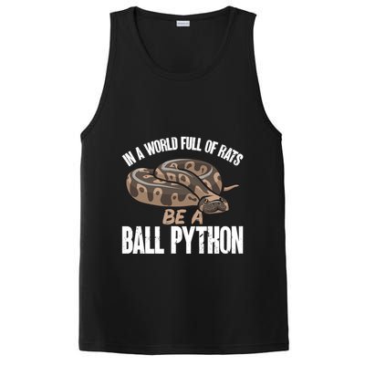 Ball Python Snake Be A Ball Python Cute Gift PosiCharge Competitor Tank