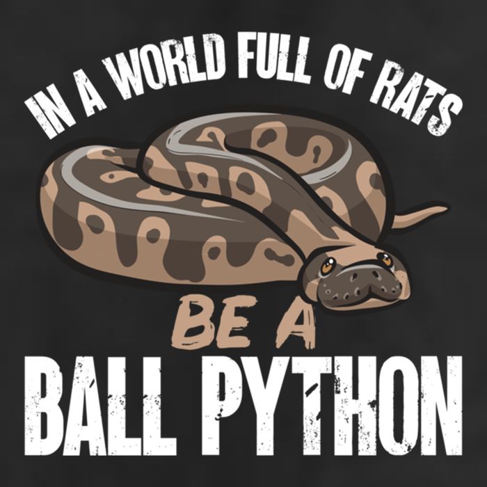 Ball Python Snake Be A Ball Python Cute Gift Trucker Hat