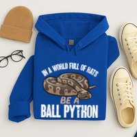 Ball Python Snake Be A Ball Python Cute Gift Hoodie