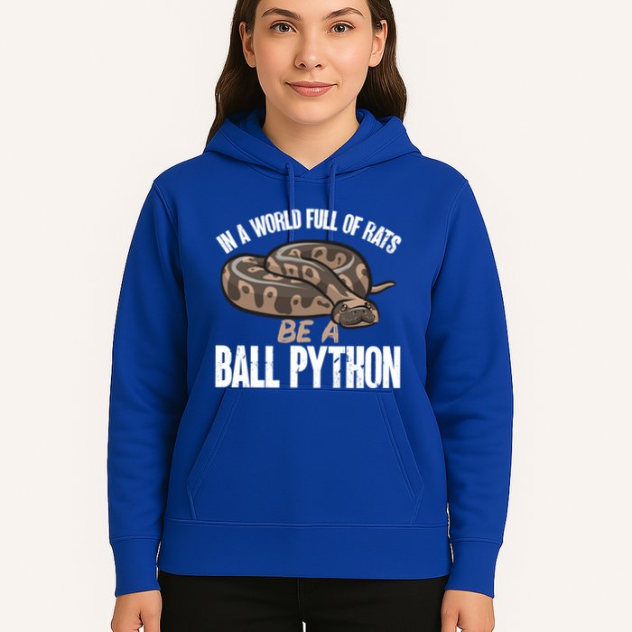Ball Python Snake Be A Ball Python Cute Gift Hoodie