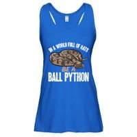 Ball Python Snake Be A Ball Python Cute Gift Ladies Essential Flowy Tank