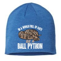 Ball Python Snake Be A Ball Python Cute Gift Sustainable Beanie