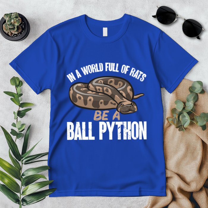 Ball Python Snake Be A Ball Python Cute Gift Premium T-Shirt