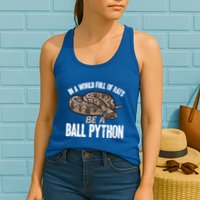 Ball Python Snake Be A Ball Python Cute Gift Womens Tank Top