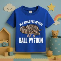 Ball Python Snake Be A Ball Python Cute Gift Toddler T-Shirt