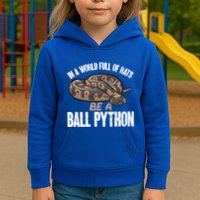 Ball Python Snake Be A Ball Python Cute Gift Kids Hoodie