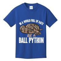 Ball Python Snake Be A Ball Python Cute Gift Kids T-Shirt