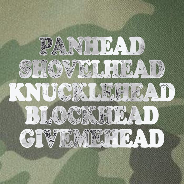 Blonded Panhead Shovelhead Knucklehead Blockhead Givemehead Legacy Tie Dye Trucker Hat
