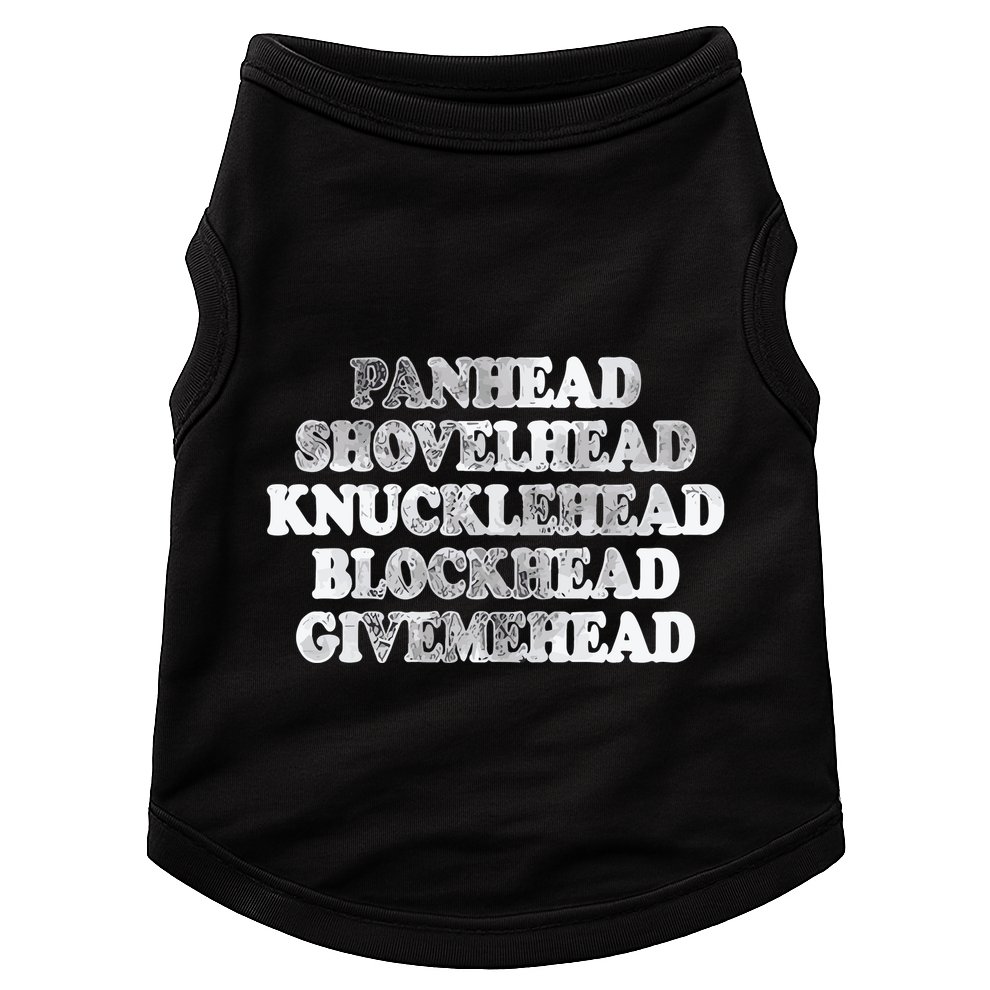 Blonded Panhead Shovelhead Knucklehead Blockhead Givemehead Doggie Tank