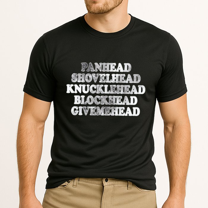 Blonded Panhead Shovelhead Knucklehead Blockhead Givemehead Performance Shirt