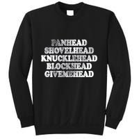 Blonded Panhead Shovelhead Knucklehead Blockhead Givemehead Sweatshirt