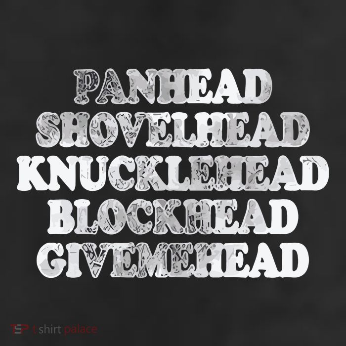 Blonded Panhead Shovelhead Knucklehead Blockhead Givemehead 11oz C Handle Ceramic Mug