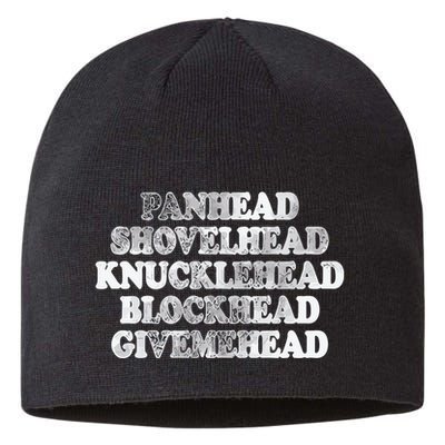 Blonded Panhead Shovelhead Knucklehead Blockhead Givemehead Sustainable Beanie