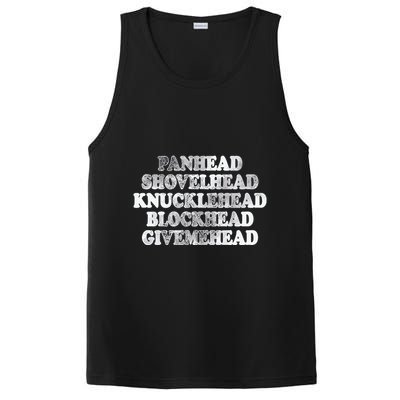 Blonded Panhead Shovelhead Knucklehead Blockhead Givemehead PosiCharge Competitor Tank