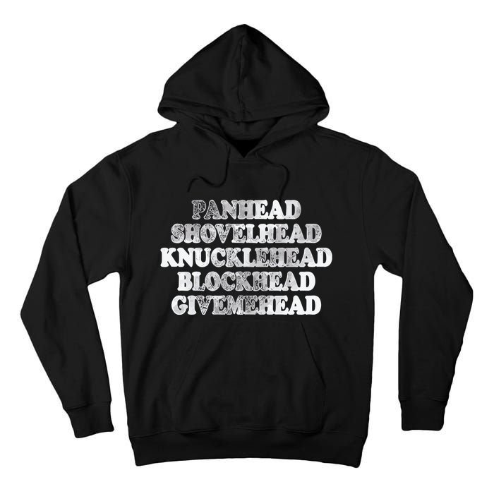 Blonded Panhead Shovelhead Knucklehead Blockhead Givemehead Tall Hoodie