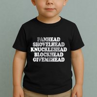 Blonded Panhead Shovelhead Knucklehead Blockhead Givemehead Toddler T-Shirt