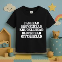Blonded Panhead Shovelhead Knucklehead Blockhead Givemehead Toddler T-Shirt