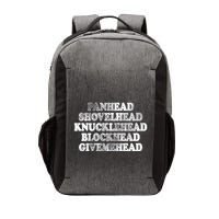 Blonded Panhead Shovelhead Knucklehead Blockhead Givemehead Vector Backpack