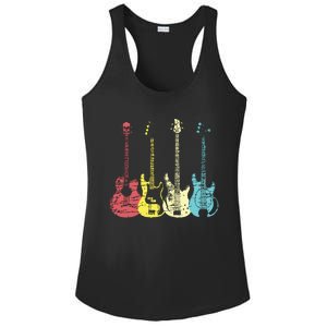 Bass Player Shirts Men Gift For Bass Guitar Player Bassist Ladies PosiCharge Competitor Racerback Tank