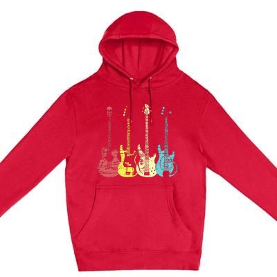 Bass Player Shirts Men Gift For Bass Guitar Player Bassist Premium Pullover Hoodie