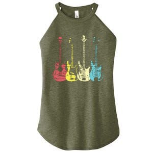 Bass Player Shirts Men Gift For Bass Guitar Player Bassist Women's Perfect Tri Rocker Tank