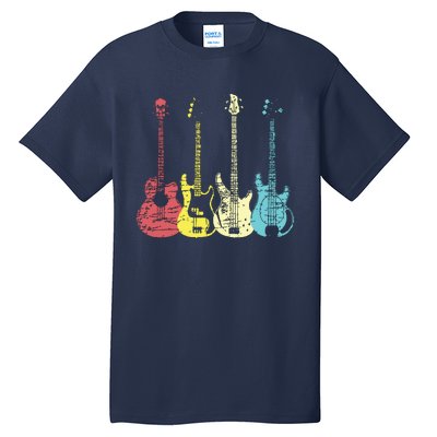 Bass Player Shirts Men Gift For Bass Guitar Player Bassist Tall T-Shirt