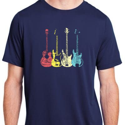 Bass Player Shirts Men Gift For Bass Guitar Player Bassist Adult ChromaSoft Performance T-Shirt