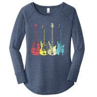 Bass Player Shirts Men Gift For Bass Guitar Player Bassist Women's Perfect Tri Tunic Long Sleeve Shirt