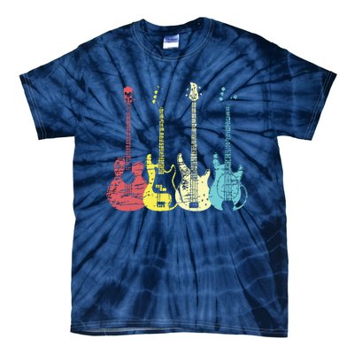 Bass Player Shirts Men Gift For Bass Guitar Player Bassist Tie-Dye T-Shirt