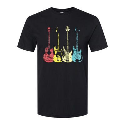 Bass Player Shirts Men Gift For Bass Guitar Player Bassist Softstyle CVC T-Shirt