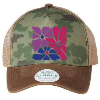 Bi Pride Subtle Bi Pride Legacy Tie Dye Trucker Hat