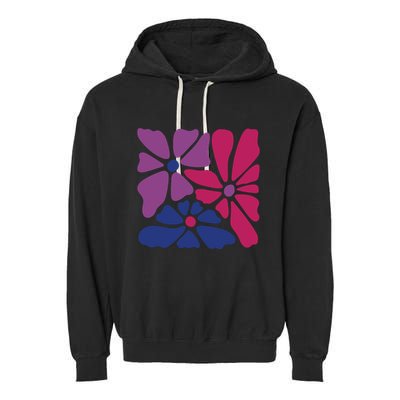 Bi Pride Subtle Bi Pride Garment-Dyed Fleece Hoodie