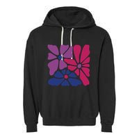 Bi Pride Subtle Bi Pride Garment-Dyed Fleece Hoodie